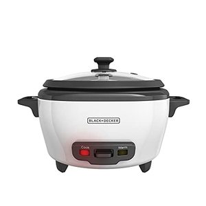 This Rice Cooker can Cook up to Six Cups of Rice With An Automatic Keep-Warm Function